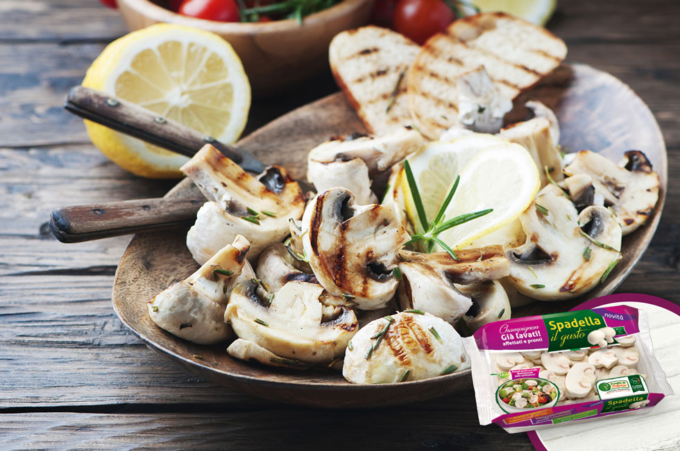 funghi alla griglia