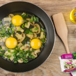 uova strapazzate funghi