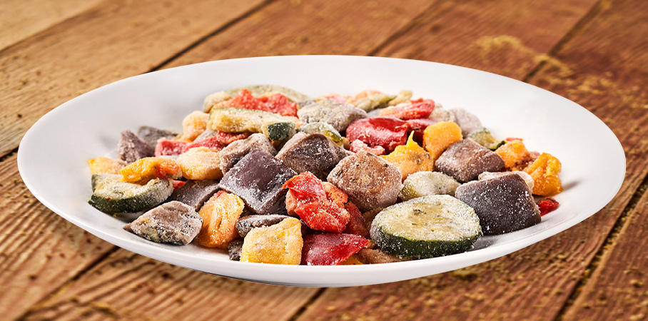 Verdure trifolate surgelate