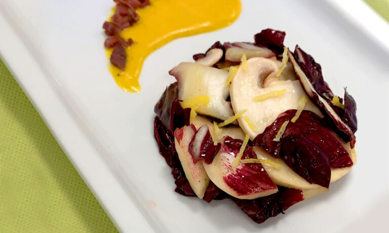 Insalata ai funghi champignon