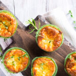 Fagottino di pasta brisè funghi pioppini, burrata affumicata e prosciutto crudo