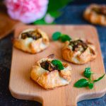 Ricetta Mini sfoglie ai funghi e formaggio