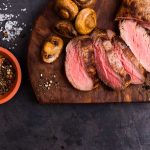Roast beef con funghi