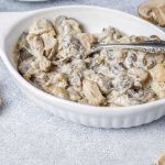 Pollo alla crema di funghi