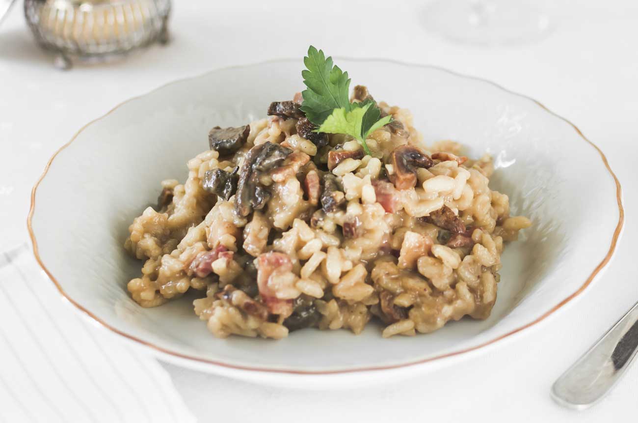 Ricetta risotto con funghi e mascarpone- Ricette in cinque minuti