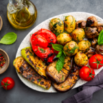 Verdure grigliate con prezzemolo