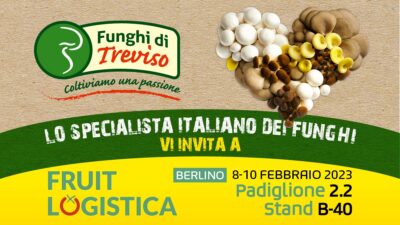 O.P. CONSORZIO FUNGHI DI TREVISO TORNA A FRUIT LOGISTICA