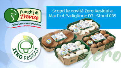 Ti aspettiamo a Macfrut con la linea “Zero Residui”